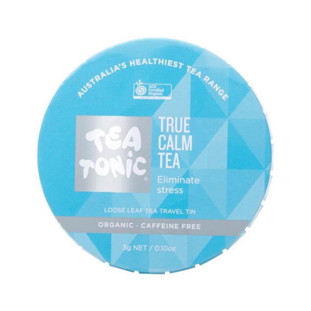 Tea Tonic Organic True Calm Tea Travel Tin 3g