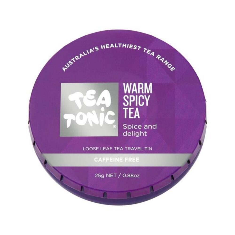 Tea Tonic Warm Spicy Tea Travel Tin 25g