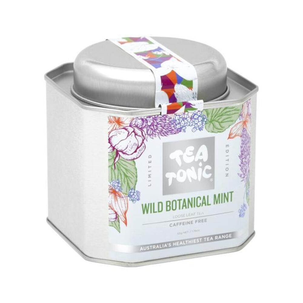 Tea Tonic Wild Botanical Mint Caddy Tin 50g