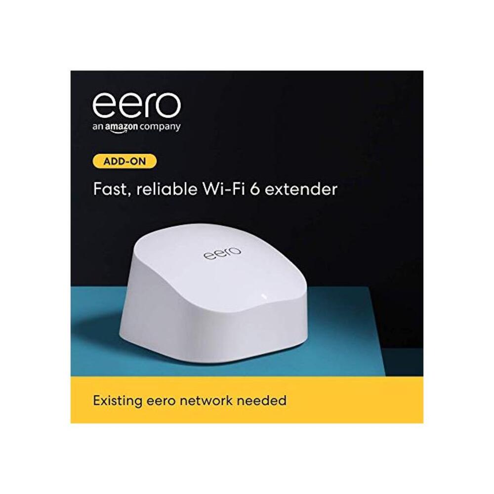 All-new Amazon eero 6 dual-band mesh Wi-Fi 6 extender – expands existing eero network B086PGB95X