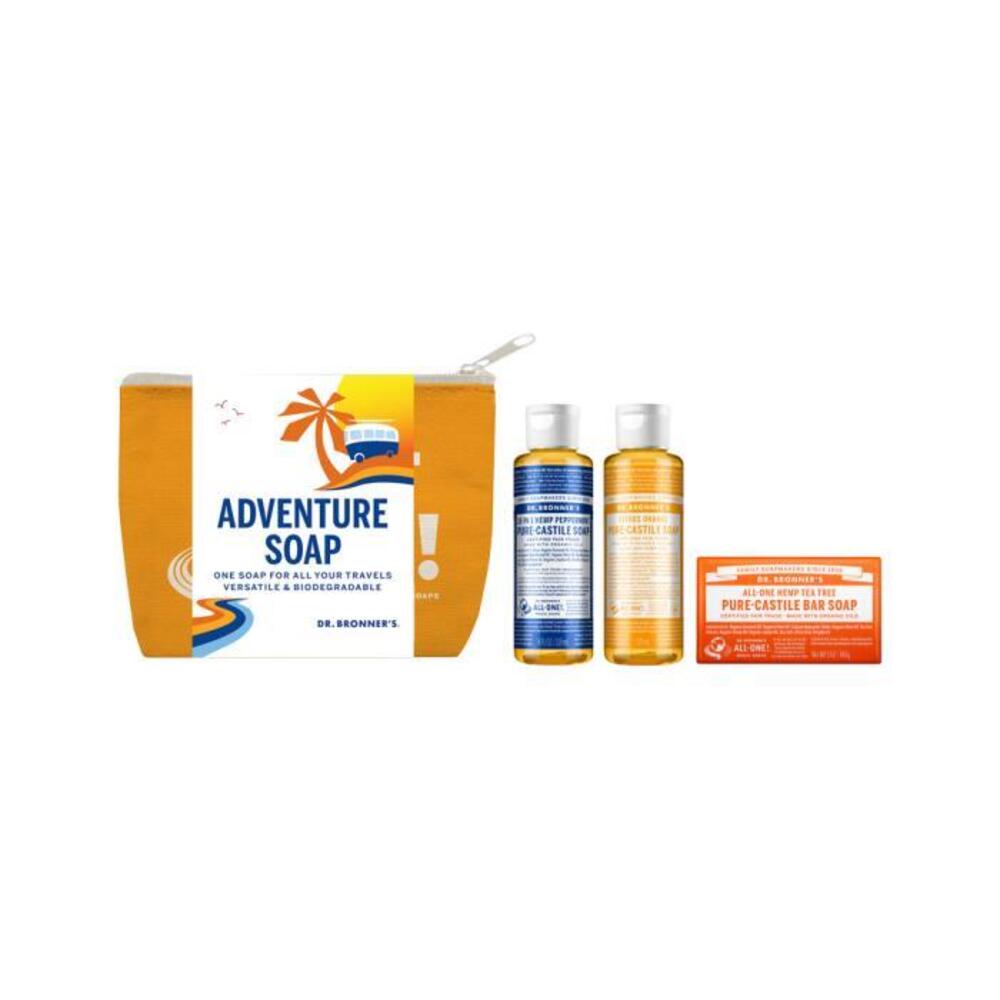 Dr. Bronners Organic Adventure Soap Gift Pack