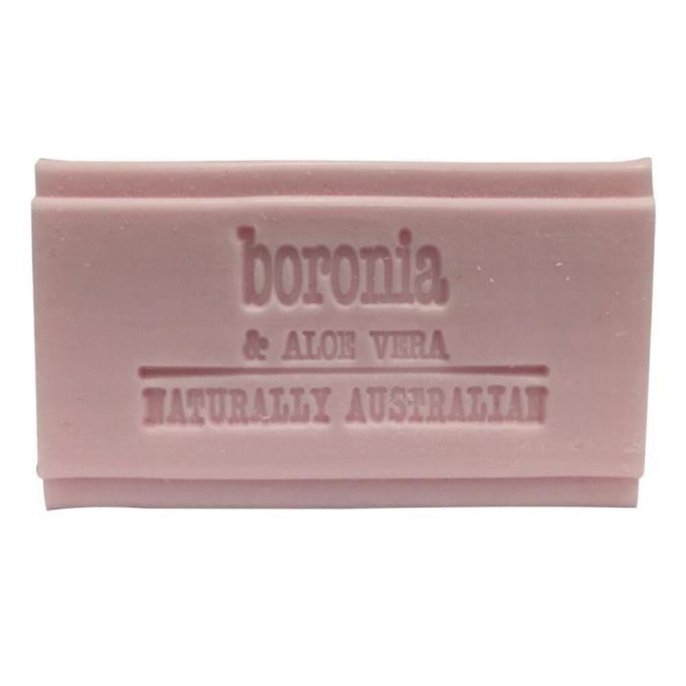 Clover Fields Natures Gifts Plant Based Soap Boronia &amp; Aloe Vera 100g