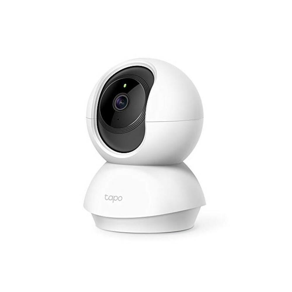 TP-Link Tapo Pan/Tilt Home Security Wi-Fi Camera - 1080p, 360°, Night Vision, Alarm, 2-Way Audio, 24/7 Live View, Voice Control, Tapo APP, Alexa, Google Assistant, No hub Required B08SHJ2RST