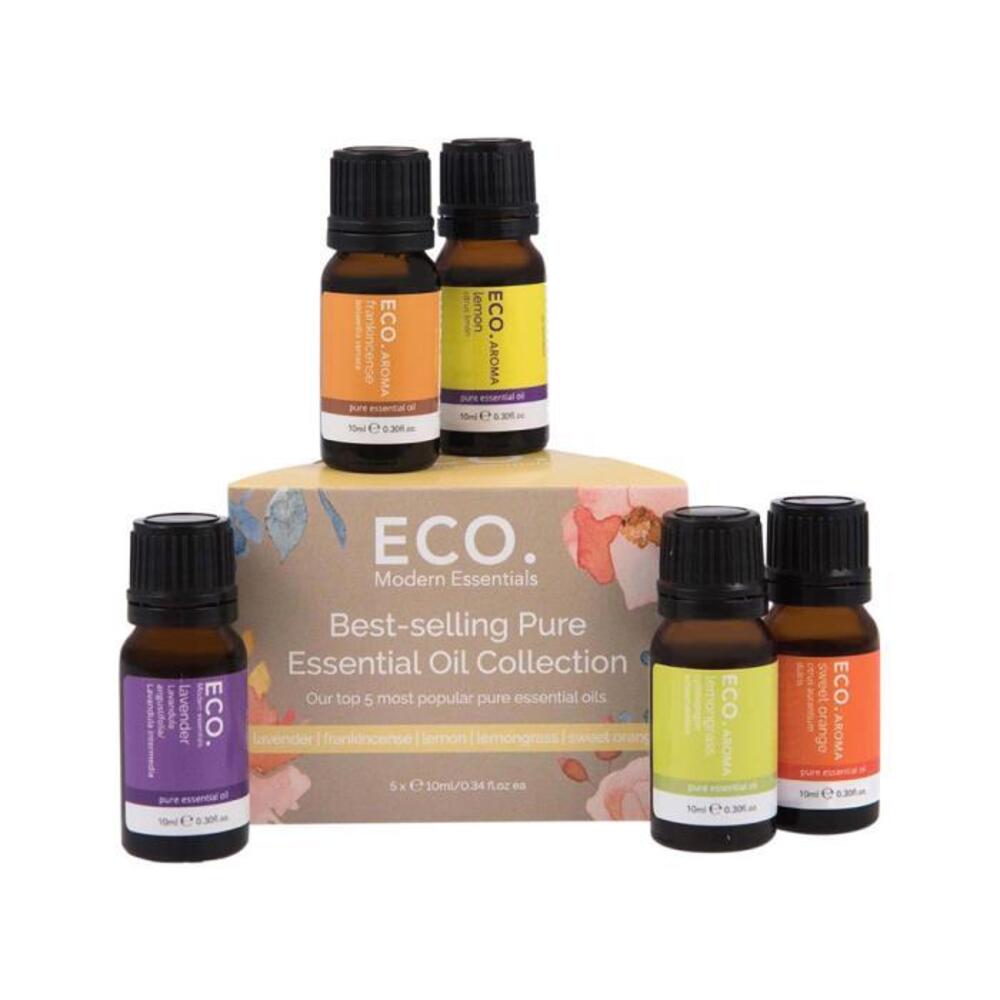 ECO. Modern Essentials Essential Oil Best Selling Pure Essential Oil Collection 10ml x 5 Pack