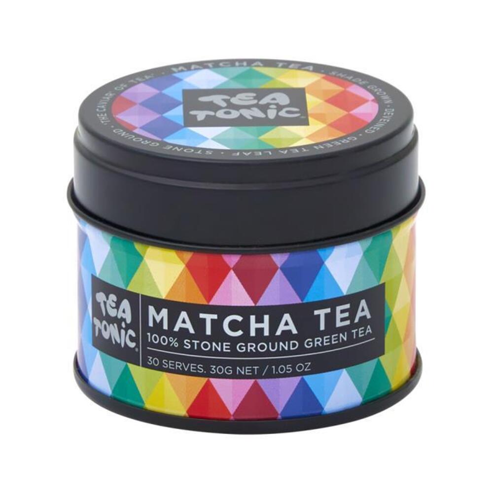 Tea Tonic Organic Matcha Green Tea Elderflower Tin 30g