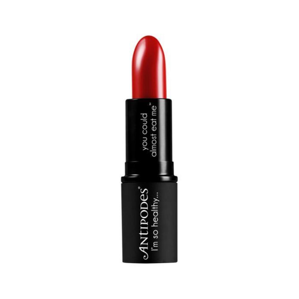 Antipodes Moisture Boost Natural Lipstick Ruby Bay Rouge 4g
