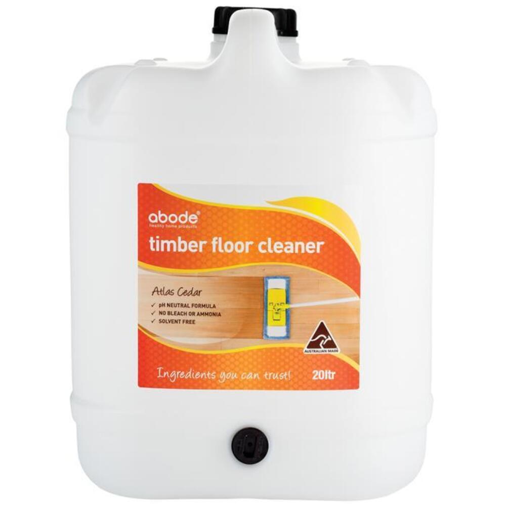 Abode Timber Floor Cleaner Atlas Cedar Drum with Tap 20L