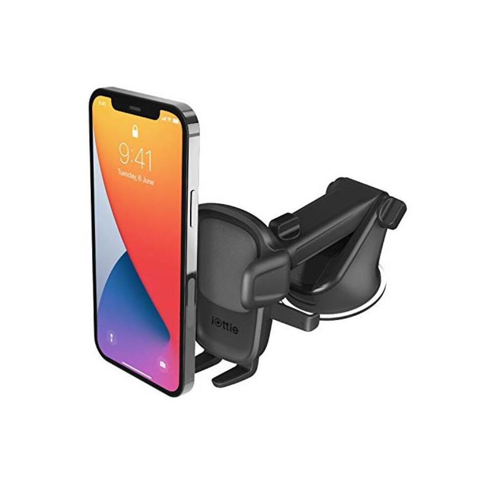 iOttie Easy One Touch 5 Dashboard &amp; Windshield Car Mount Phone Holder Desk Stand for iPhone, Samsung, Moto, Huawei, Nokia, LG, Smartphones B0875RKTQF
