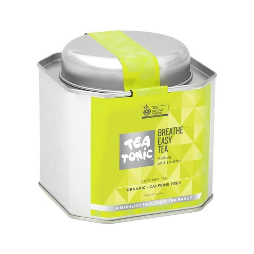 Tea Tonic Organic Breathe Easy Tea Caddy Tin 60g