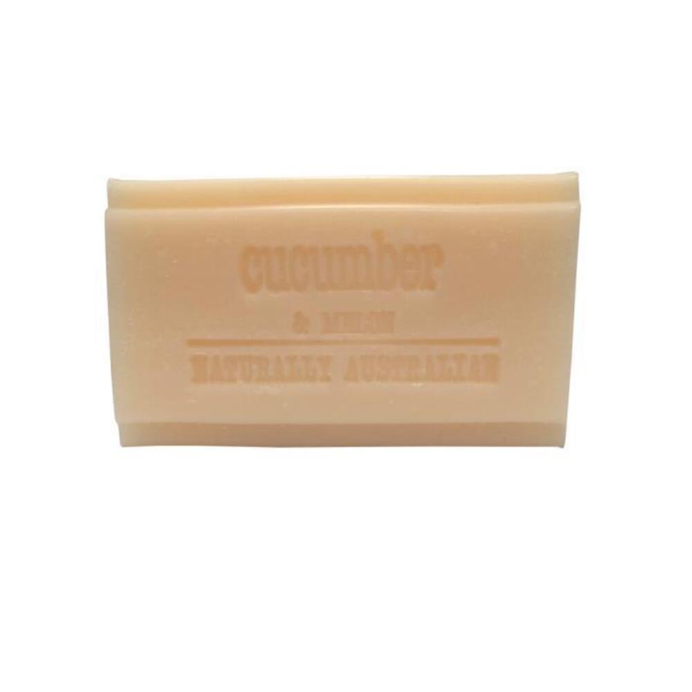 Clover Fields Natures Gifts Plant Based Soap Cucumber &amp; Melon 100g