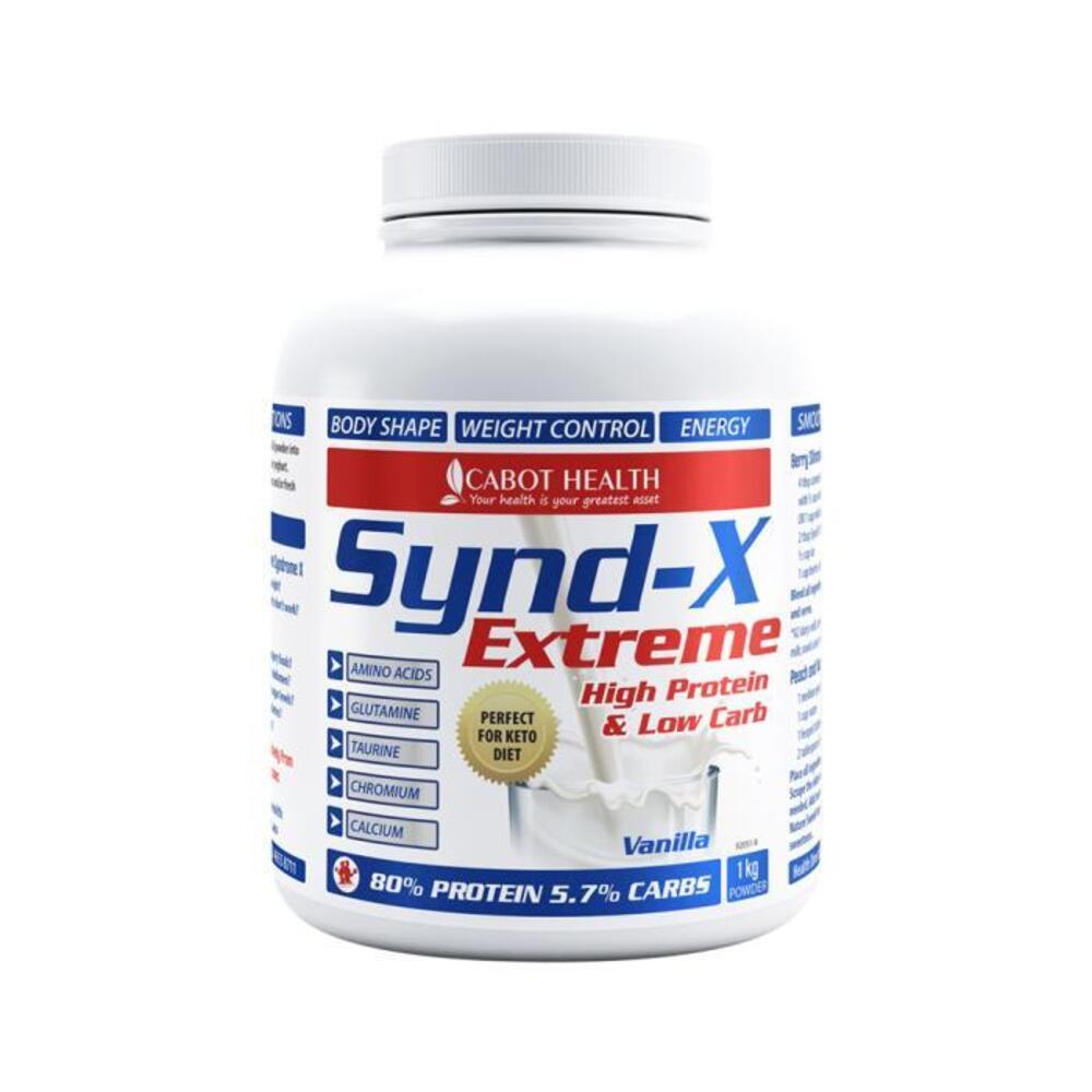 Cabot Health Synd X Extreme (High Protein &amp; Low Carb) Vanilla 1kg