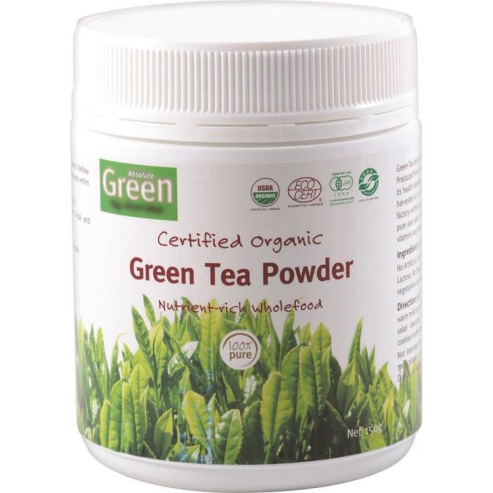 Absolute Green Organic Green Tea Powder 150g