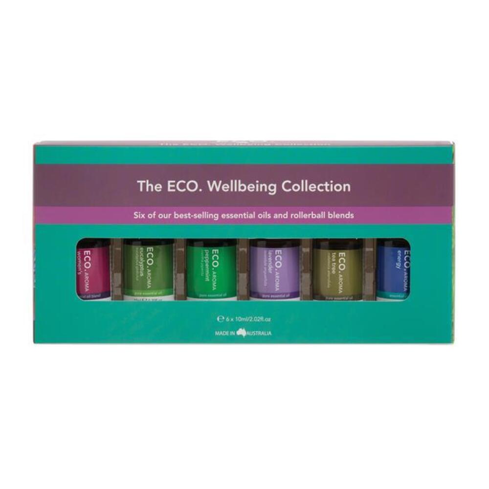 ECO. Modern Essentials (Essential Oil &amp; Roller Ball) The Wellbeing Collection 10ml x 6 Pack