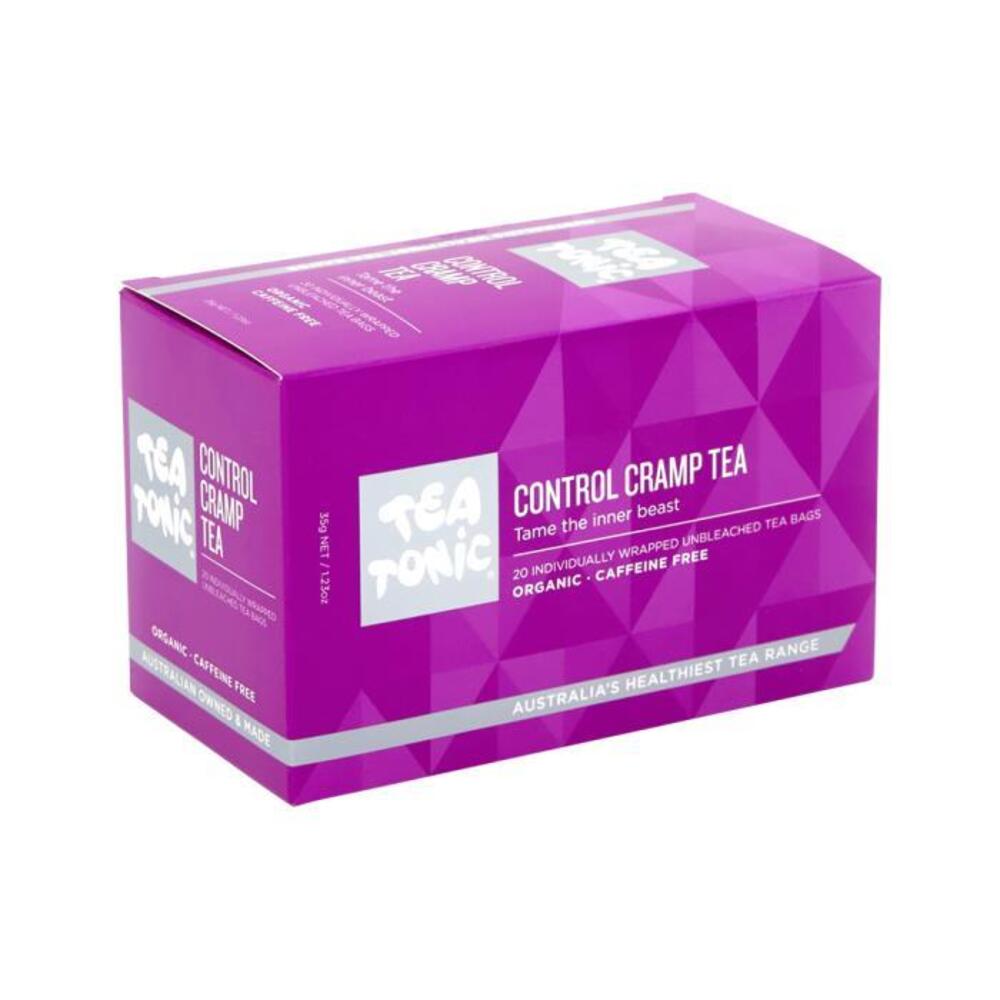Tea Tonic Organic Control Cramp Tea x 20 Tea Bags