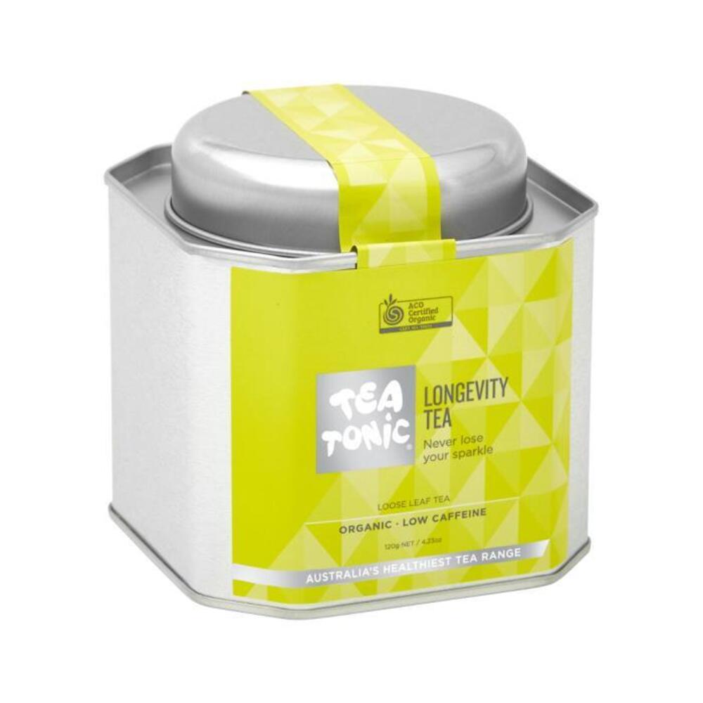 Tea Tonic Organic Longevity Tea Caddy Tin 120g