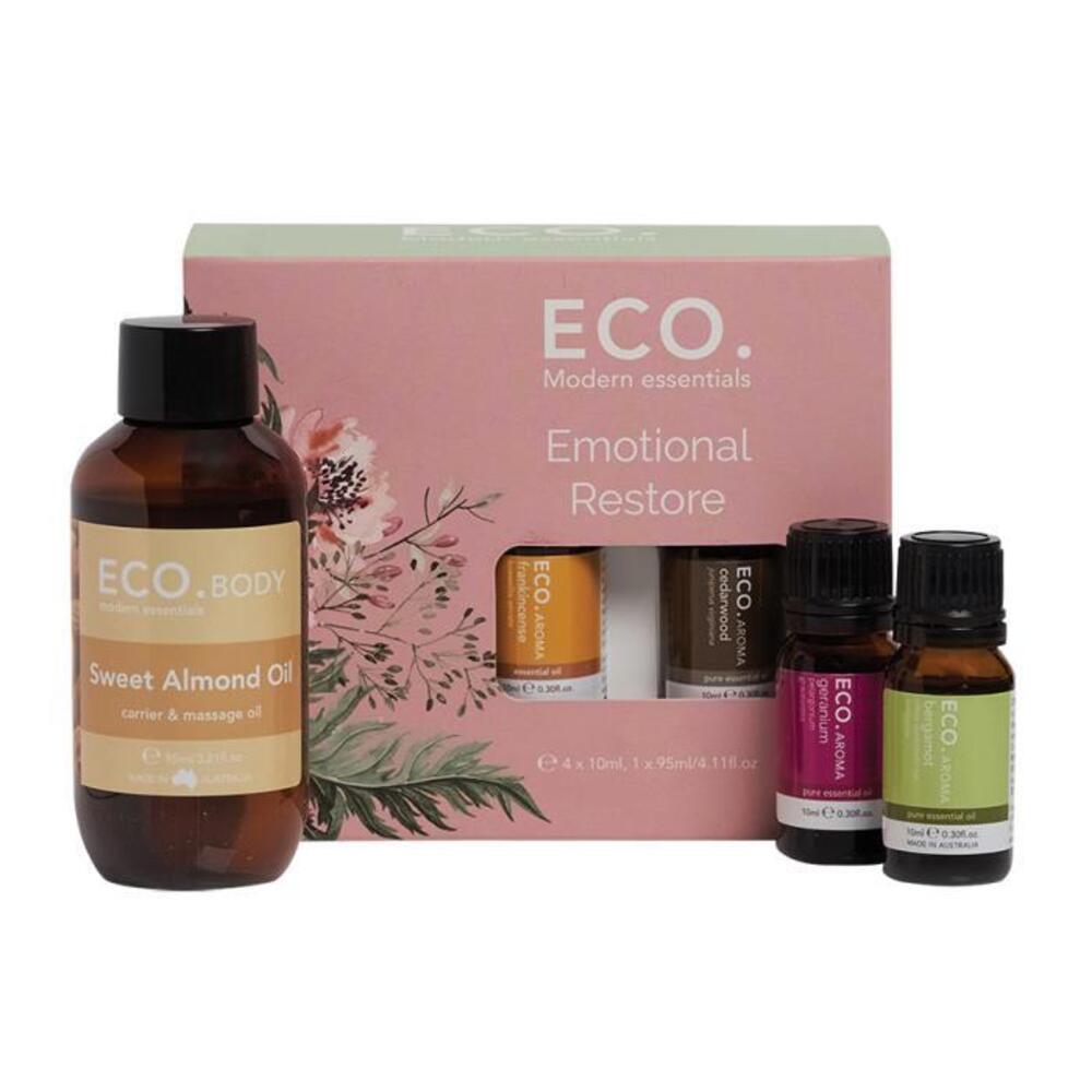 ECO. Modern Essentials (Body Oil &amp; Essential Oil) Emotional Restore Pack