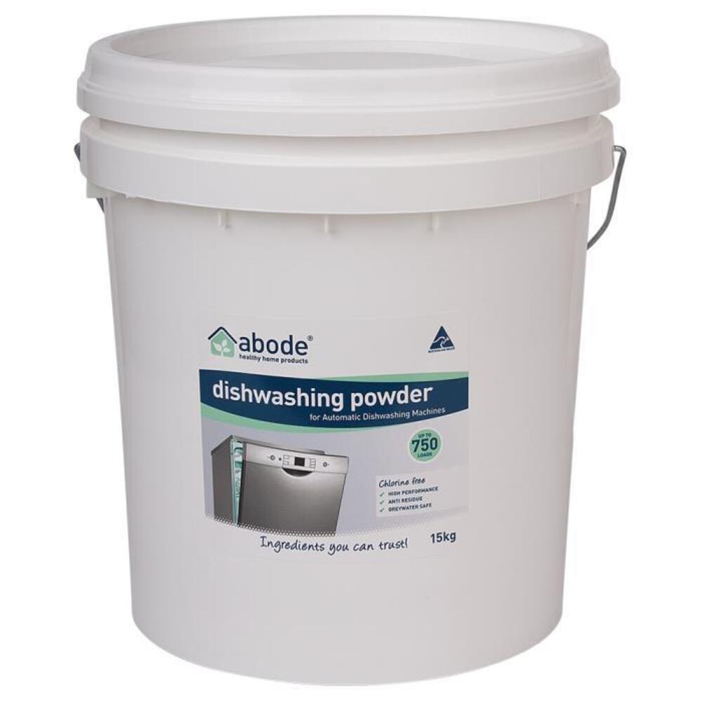 Abode Dishwashing Powder (for Automatic Dishwashing Machines) Bucket 15kg