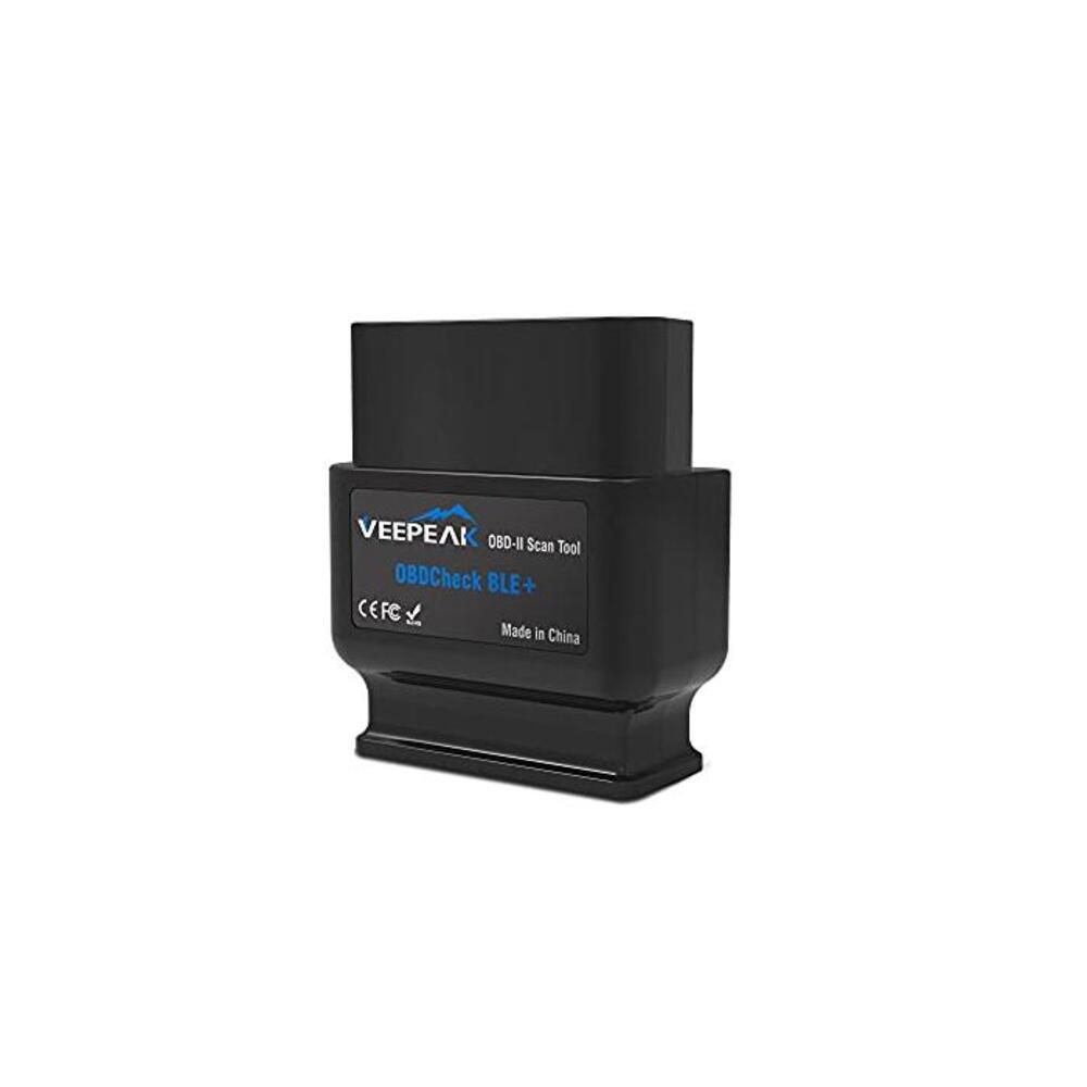 Veepeak OBDCheck BLE+ Bluetooth 4.0 OBD2 Scanner Code Reader for iOS &amp; Android, Car Diagnostic Scan Tool for Check Engine Light Supports Year 1996 and Newer Vehicles in The US B076XVQMVS
