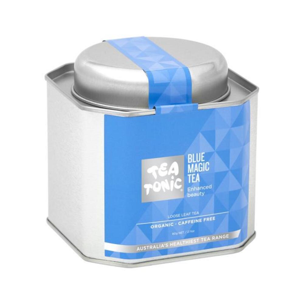 Tea Tonic Organic Blue Magic Tea Caddy Tin 60g