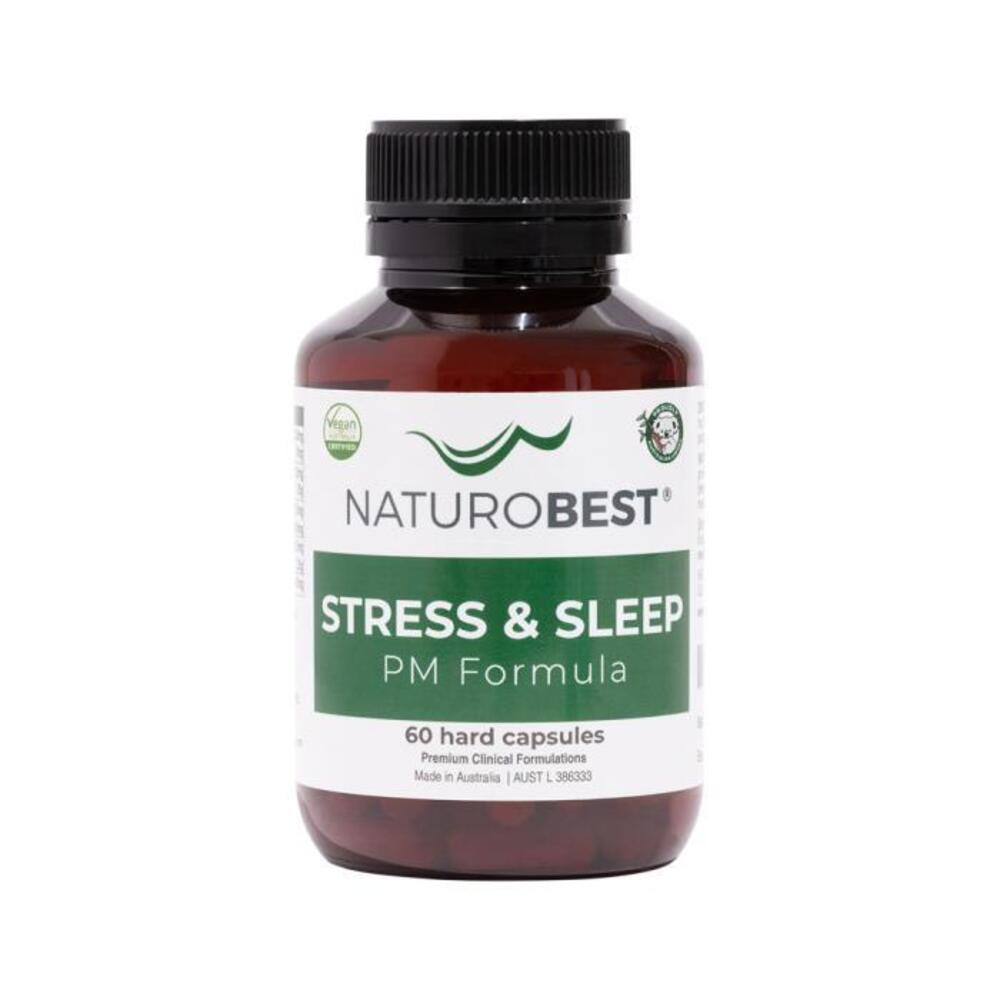NaturoBest Stress &amp; Sleep PM Formula 60c