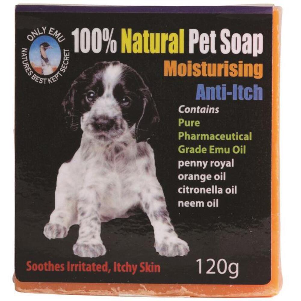 Only Emu Natural Pet Soap Bar (Moisturising Anti Itch) 120g