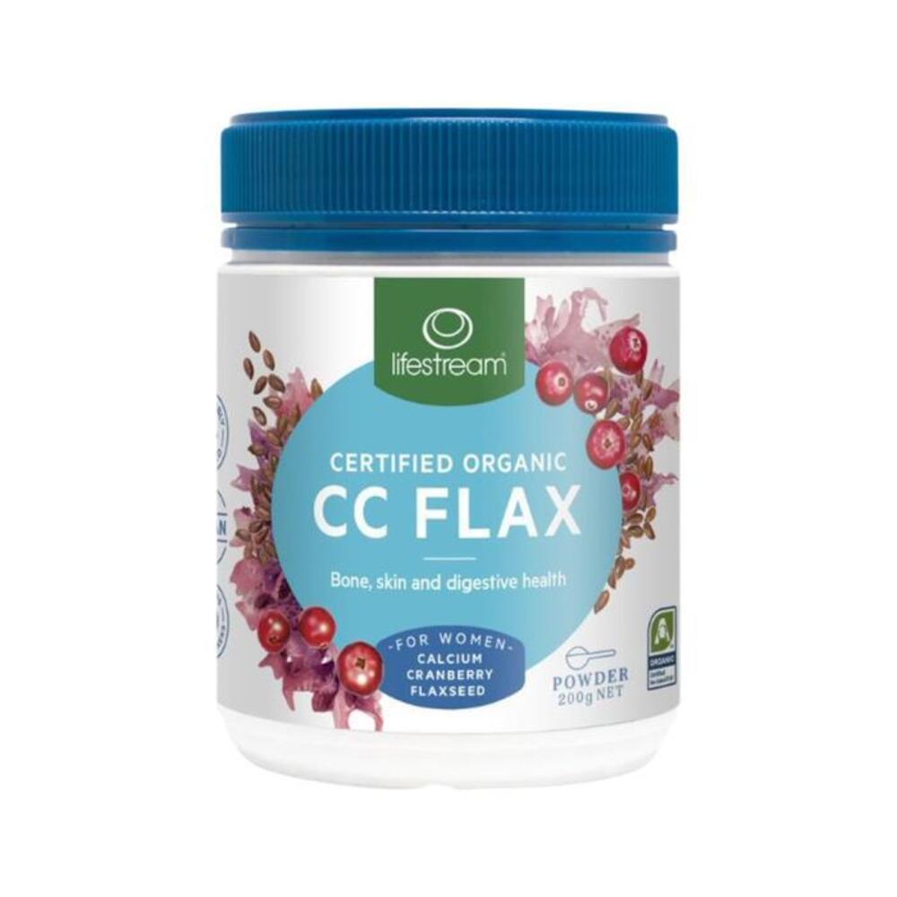 LifeStream Organic CC Flax Powder 200g