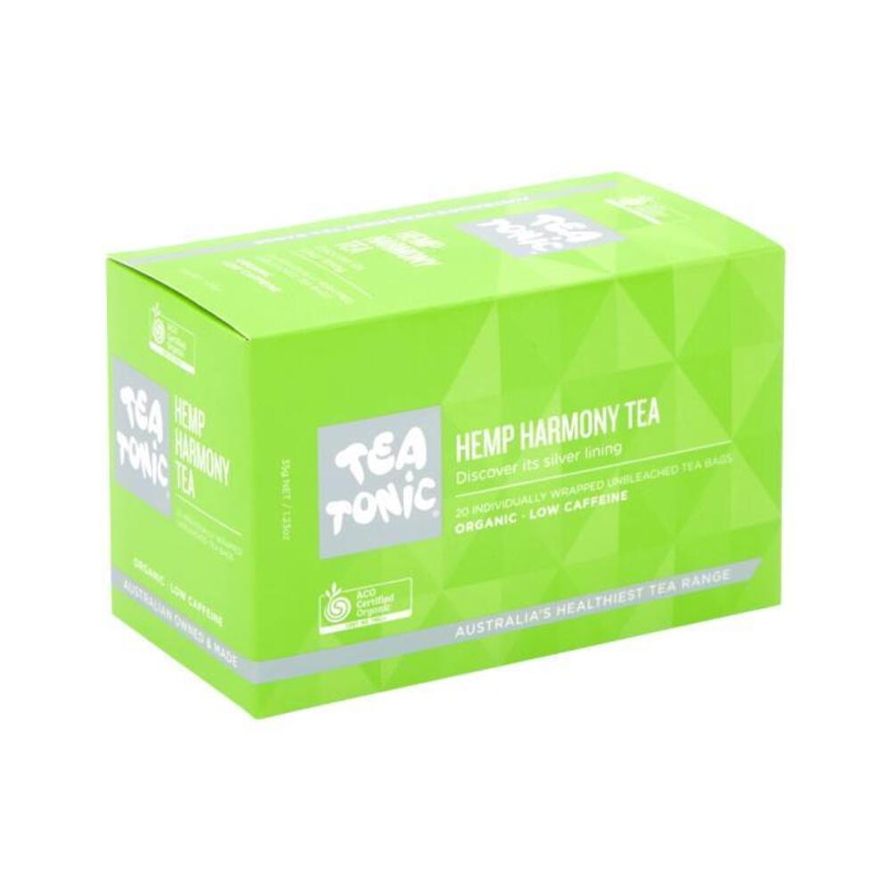 Tea Tonic Organic Hemp Harmony Tea x 20 Tea Bags