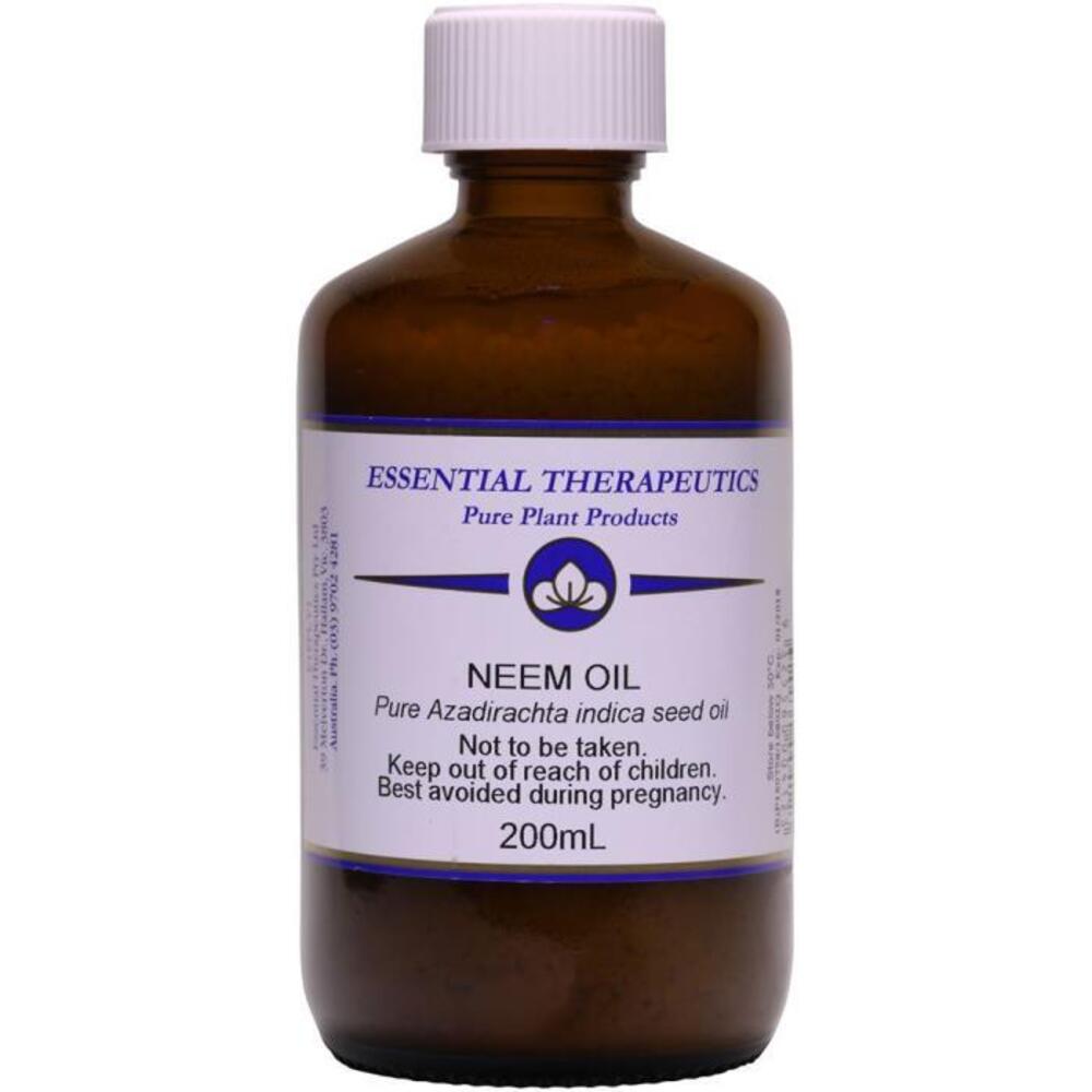 Essential Therapeutics Vegetable Oil Neem 200ml