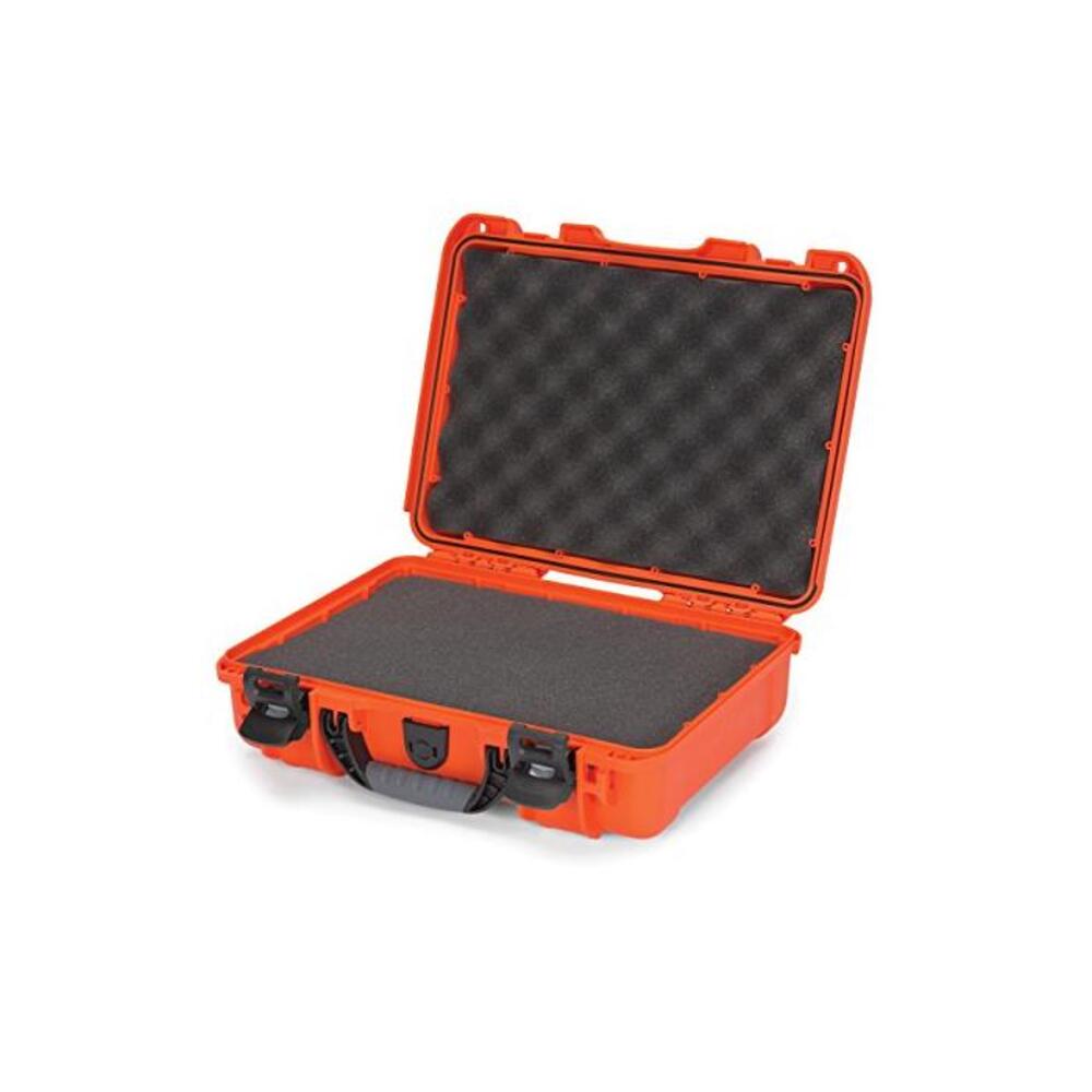 Nanuk 910 Waterproof Hard Case with Foam Insert - Orange B00BP8URX6