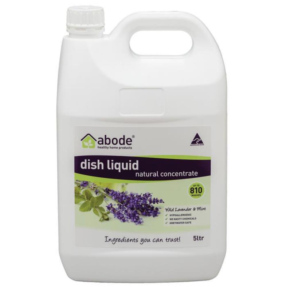 Abode Dish Liquid Concentrate Wild Lavender &amp; Mint 5L