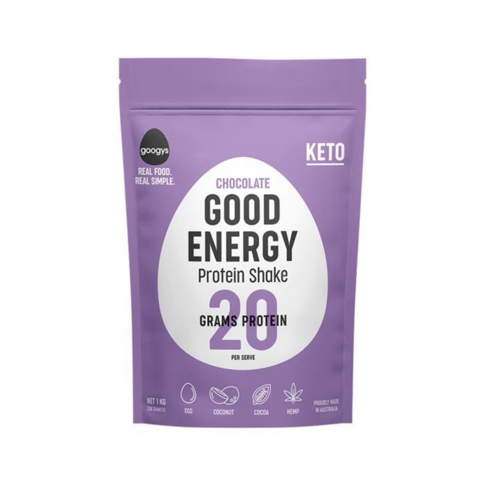 Googys Good Energy Protein Shake Chocolate 1kg
