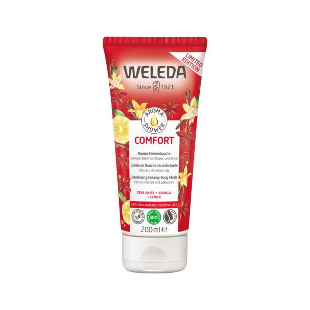 Weleda Organic Aroma Shower Gel Comfort (Star Anise + Vanilla + Lemon) 200ml