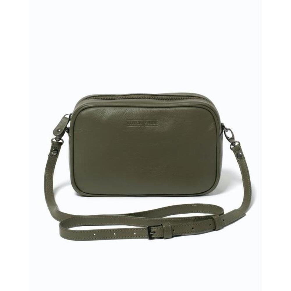 STITCH AND HIDE Taylor Bag OLIVE-WOMENS-ACCESSORIES-STITCH-AND-HIDE-BAGS-BACK