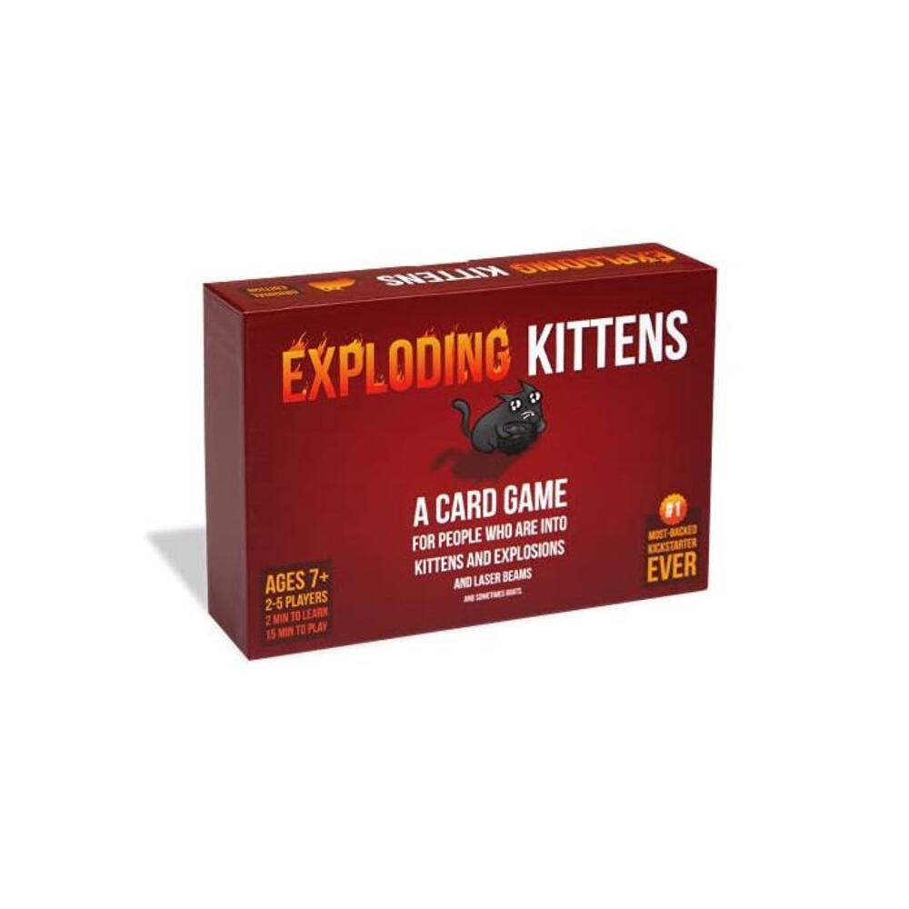 Exploding Kittens Card Game - Family Card Game - Card Games for Adults, Teens &amp; Kids B010TQY7A8