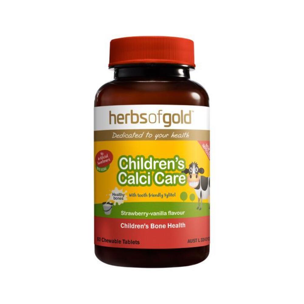Herbs of Gold Childrens Calci Care Chewable 60t