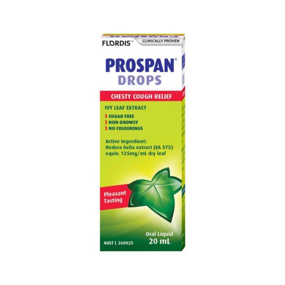 SFI Health Prospan Drops Chesty Cough Relief Oral Liquid 20ml