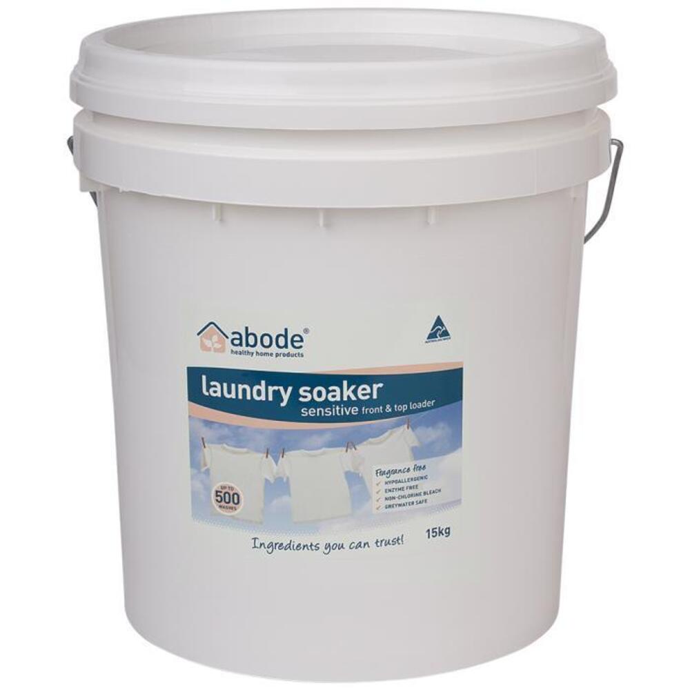 Abode Laundry Soaker (Front &amp; Top Loader) Zero Bucket 15kg