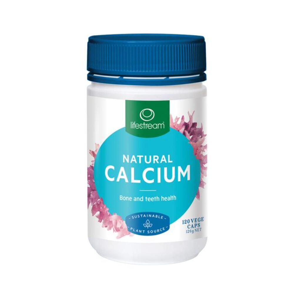 라이프스트림 내츄럴 칼슘 (서스테이너블 플란트 소스) 120vc, LifeStream Natural Calcium (Sustainable Plant Source) 120vc