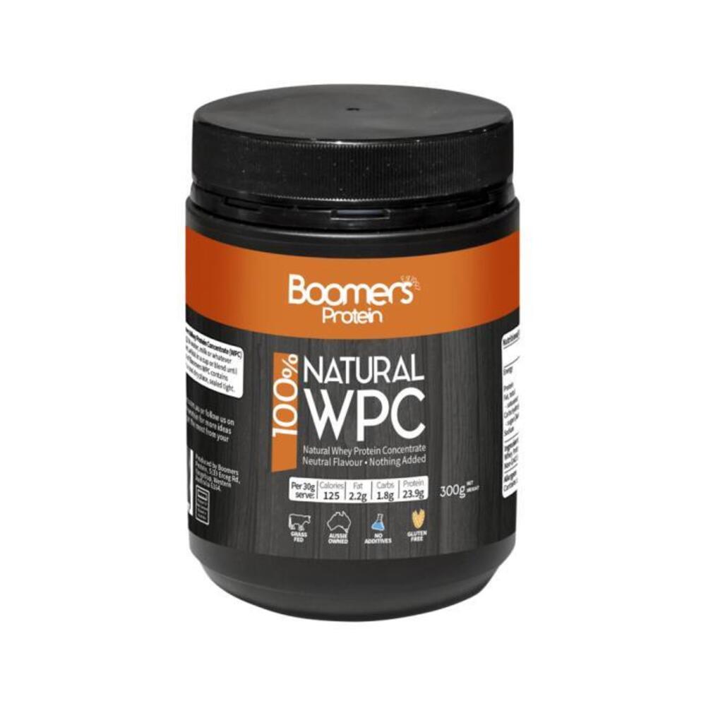 Boomers 100% Natural WPC (Whey Protein Concentrate) 300g