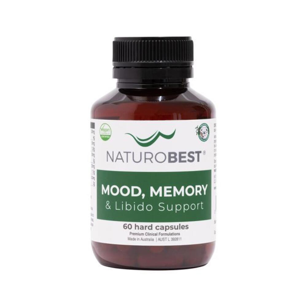 NaturoBest Mood, Memory &amp; Libido Formula 60c