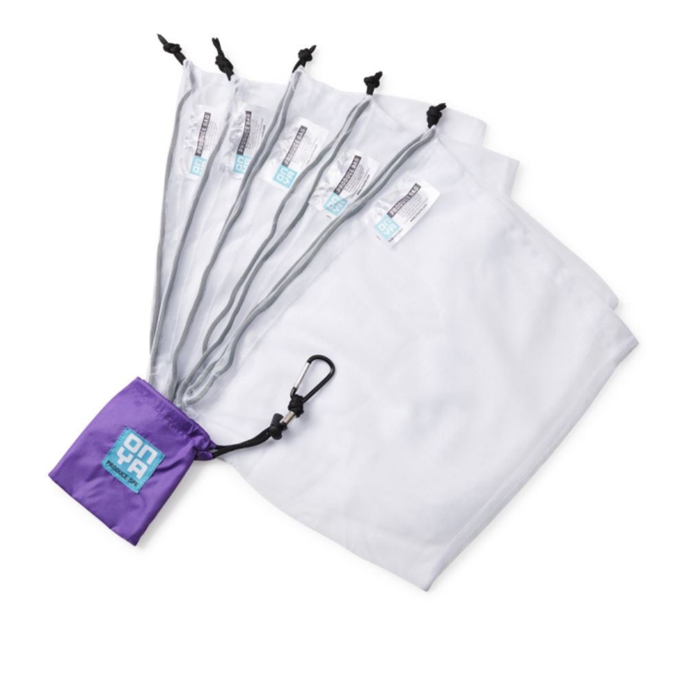 온야 리유저블 프로듀스 배그 퍼플 x팩, Onya Reusable Produce Bags Purple x 5 pack