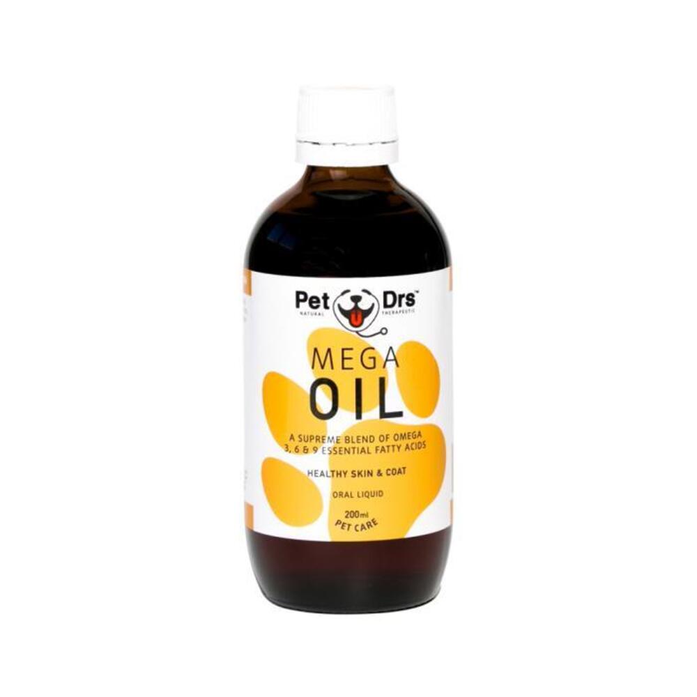 Pet Drs Mega Oil (Omega 3,6 &amp; 9) Oral Liquid 200ml