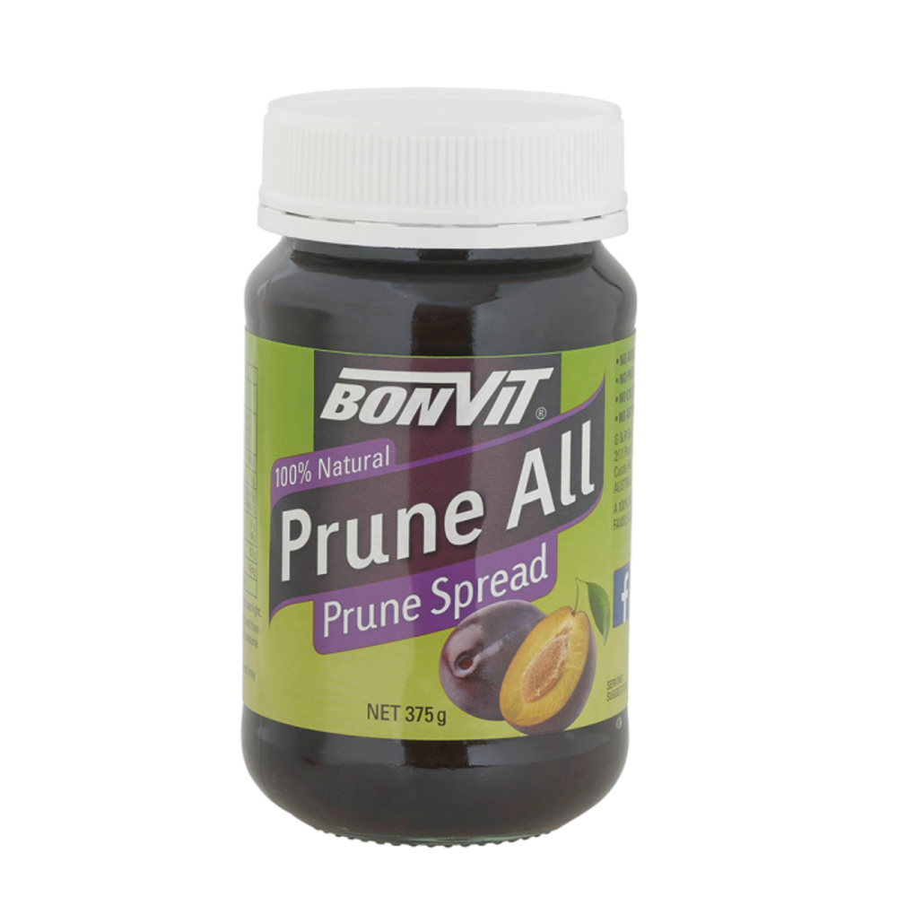 본빗내츄럴 프룬 올 프룬 스프레드 375g, Bonvit 100% Natural Prune All Prune Spread 375g