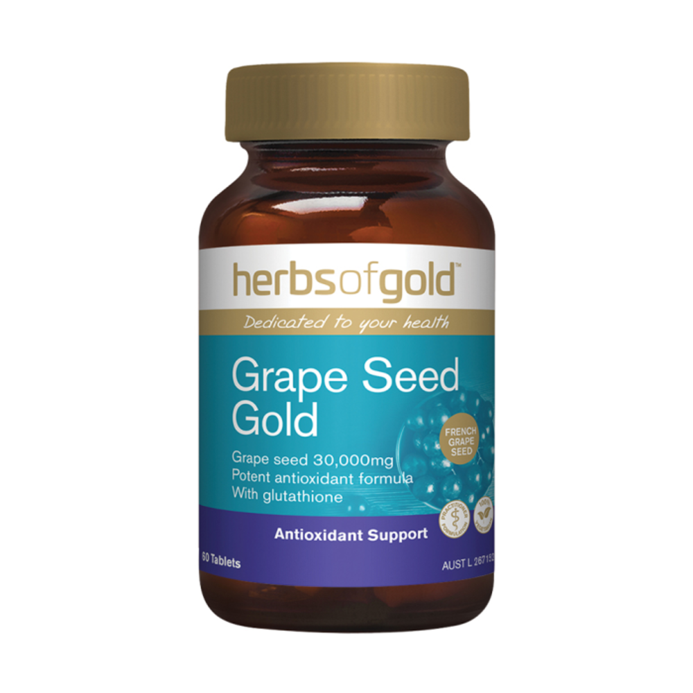 허브 오브 골드 포도 시드 골드 60t, Herbs of Gold Grape Seed Gold 60t