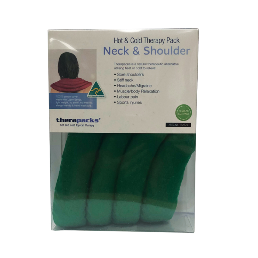 테라팩스 하트 and 콜드 테라피 팩 숄더 and 넥, Therapacks Hot and Cold Therapy Pack Shoulder and Neck