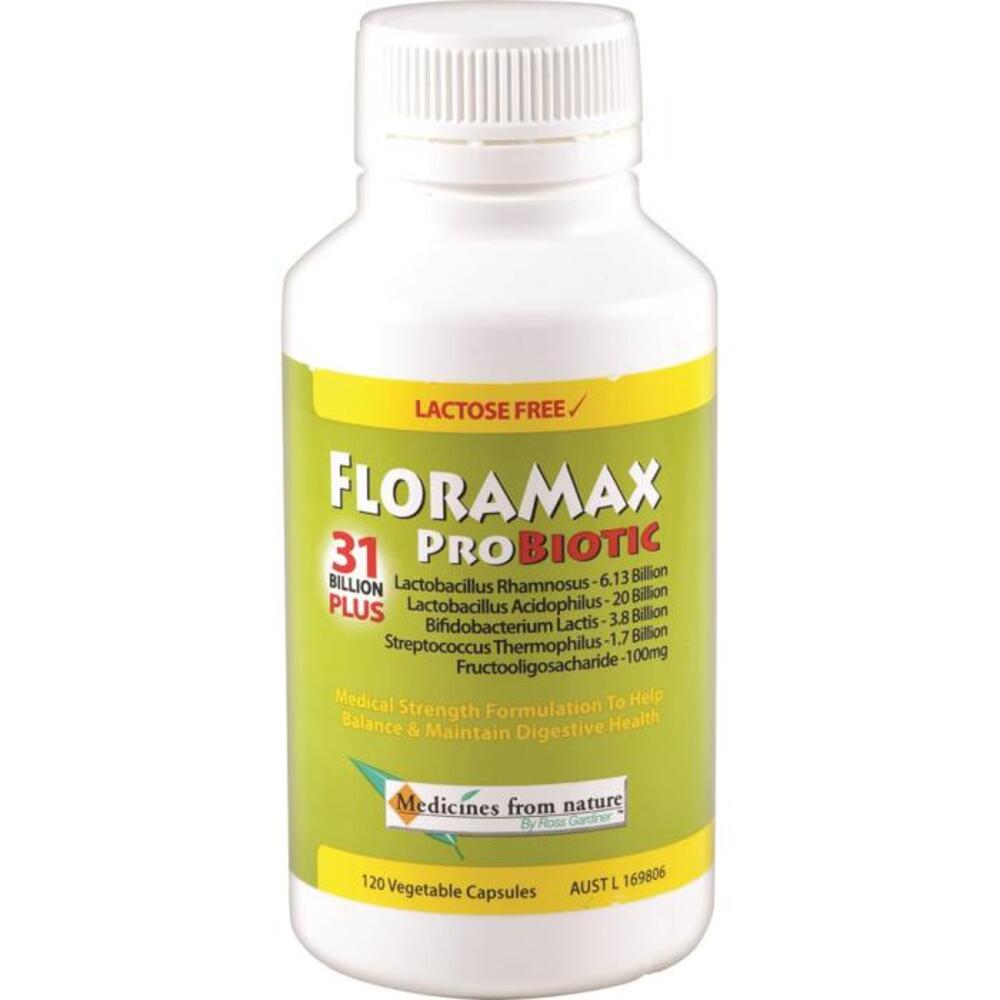 메디신: 프롬 네이처 플로라맥스 프로바이오틱빌리언 120vc, Medicines From Nature FloraMax Probiotic 31 Billion 120vc