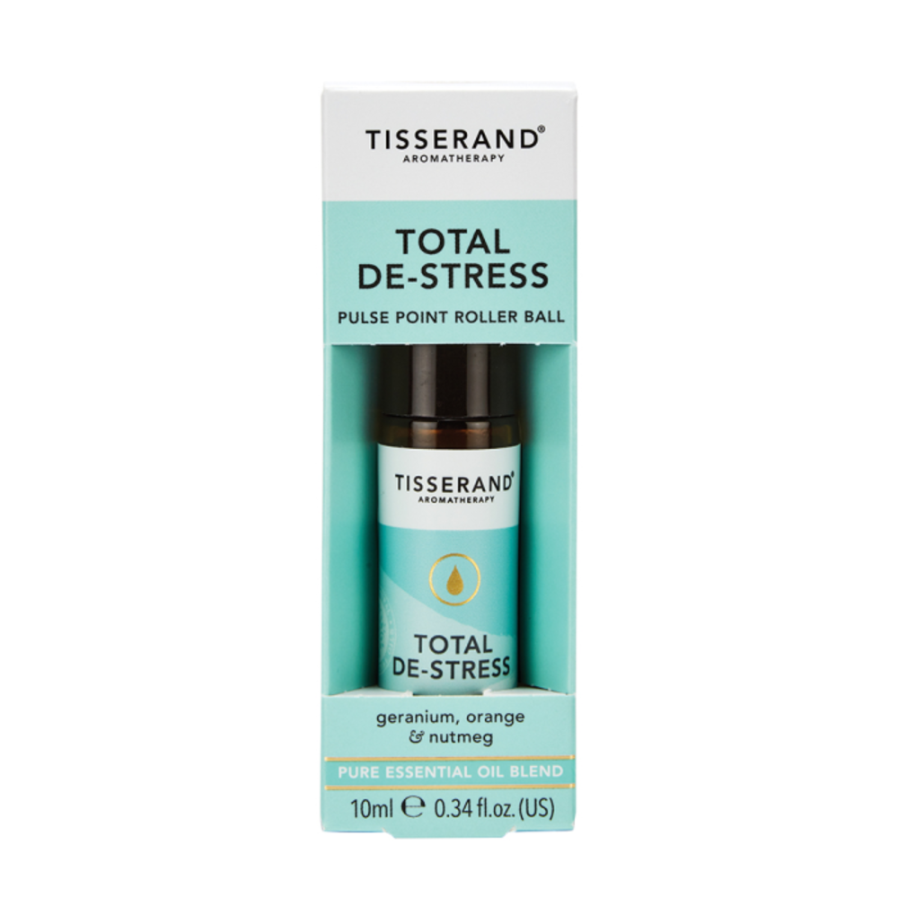 티져렌드 에센셜 오일 블렌드 롤러 볼 토탈 디-스트레스 10ml, Tisserand Essential Oil Blend Roller Ball Total De-Stress 10ml