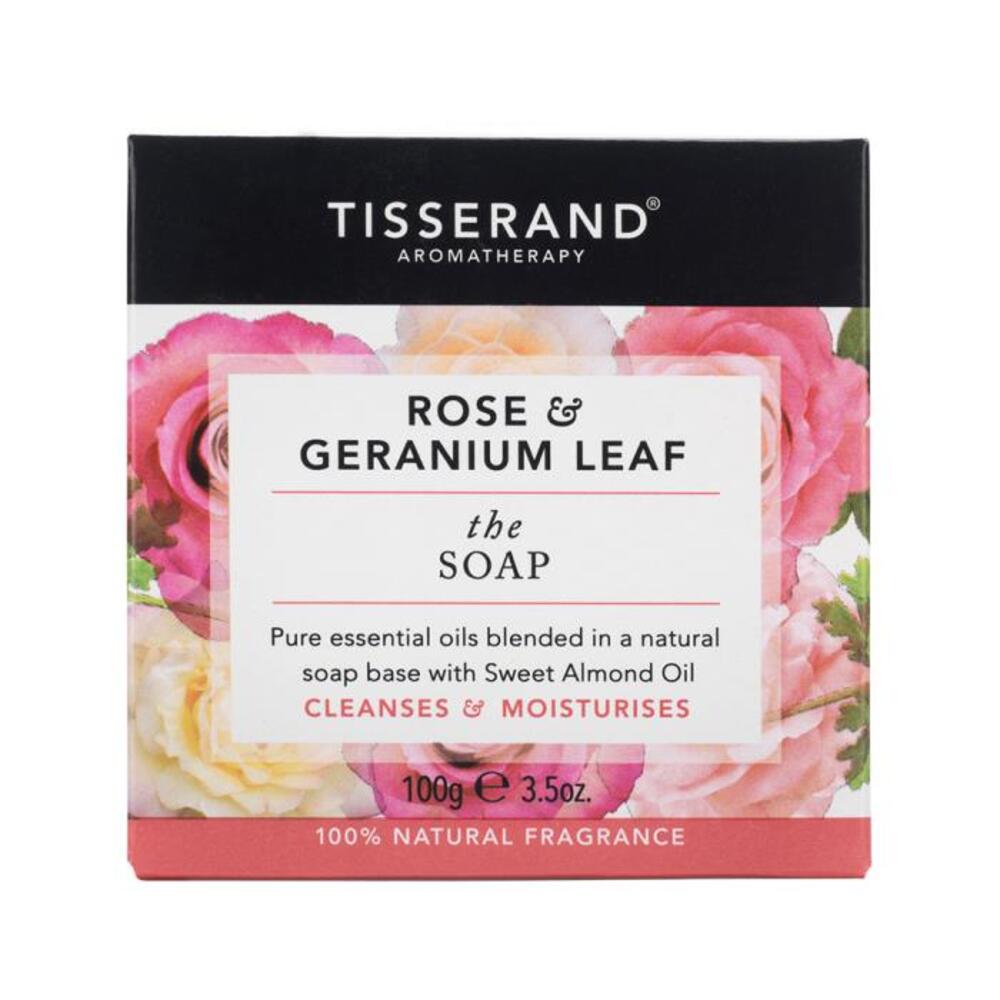 티져렌드 비누 로즈 and 제라늄 리프 100g, Tisserand Soap Rose and Geranium Leaf 100g