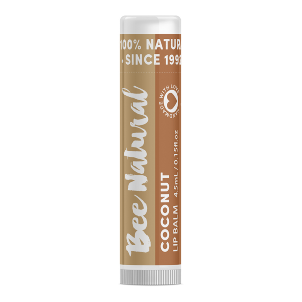 비 내츄럴 립 밤 스틱 코코넛 4.5ml, Bee Natural Lip Balm Stick Coconut 4.5ml