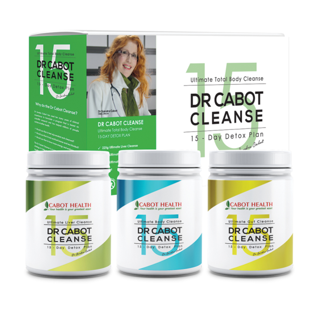 카봇 헬스 Dr 카봇 클렌즈대이 디톡스 팩, Cabot Health Dr Cabot Cleanse 15 Day Detox Pack